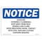 Signmission OSHA Notice Sign, 5" Height, 7" Width, Gasoline Extremely Flammable Keep Away From Sign, Landscape OS-NS-D-57-L-13064 - alternate 1